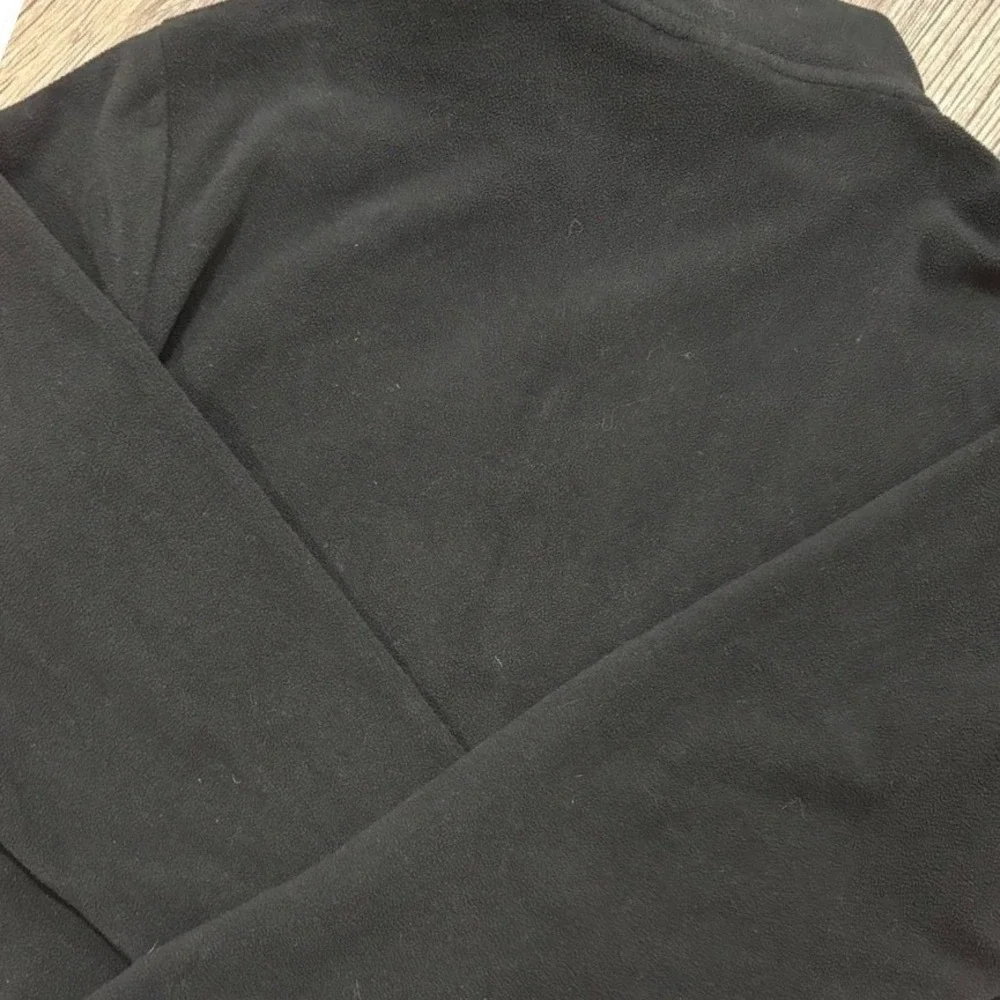Disney Tinker Bell Girls XL Black Fleece Zip Pullover Fairy Peter‎ Pan 12 14 16
